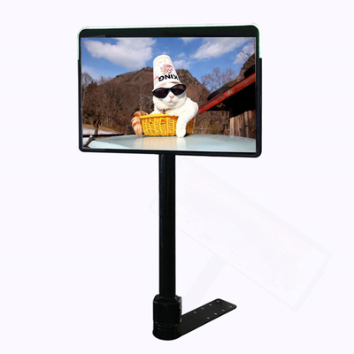 شاشة LCD مزدوجة 24 بوصة مع مدخلات الوقوف و HDMII/VGA/USB