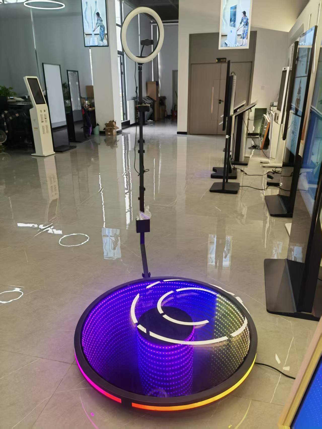 360 كشك فيديو LED Photobooth