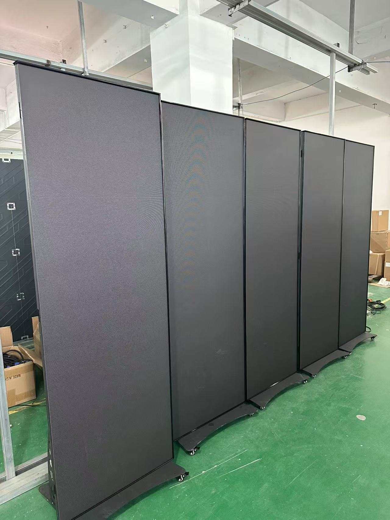لافتات رقمية شاشة عرض LED ملصق داخلي p2 p2.5 لوحة جدار الفيديو